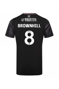 Burnley Josh Brownhill #8 Fotballdrakt Borte Klær 2024-25 Korte ermer